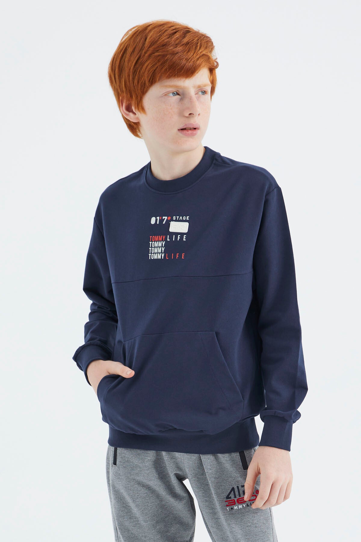 sweatshirt imprimé pour garçon - 11175