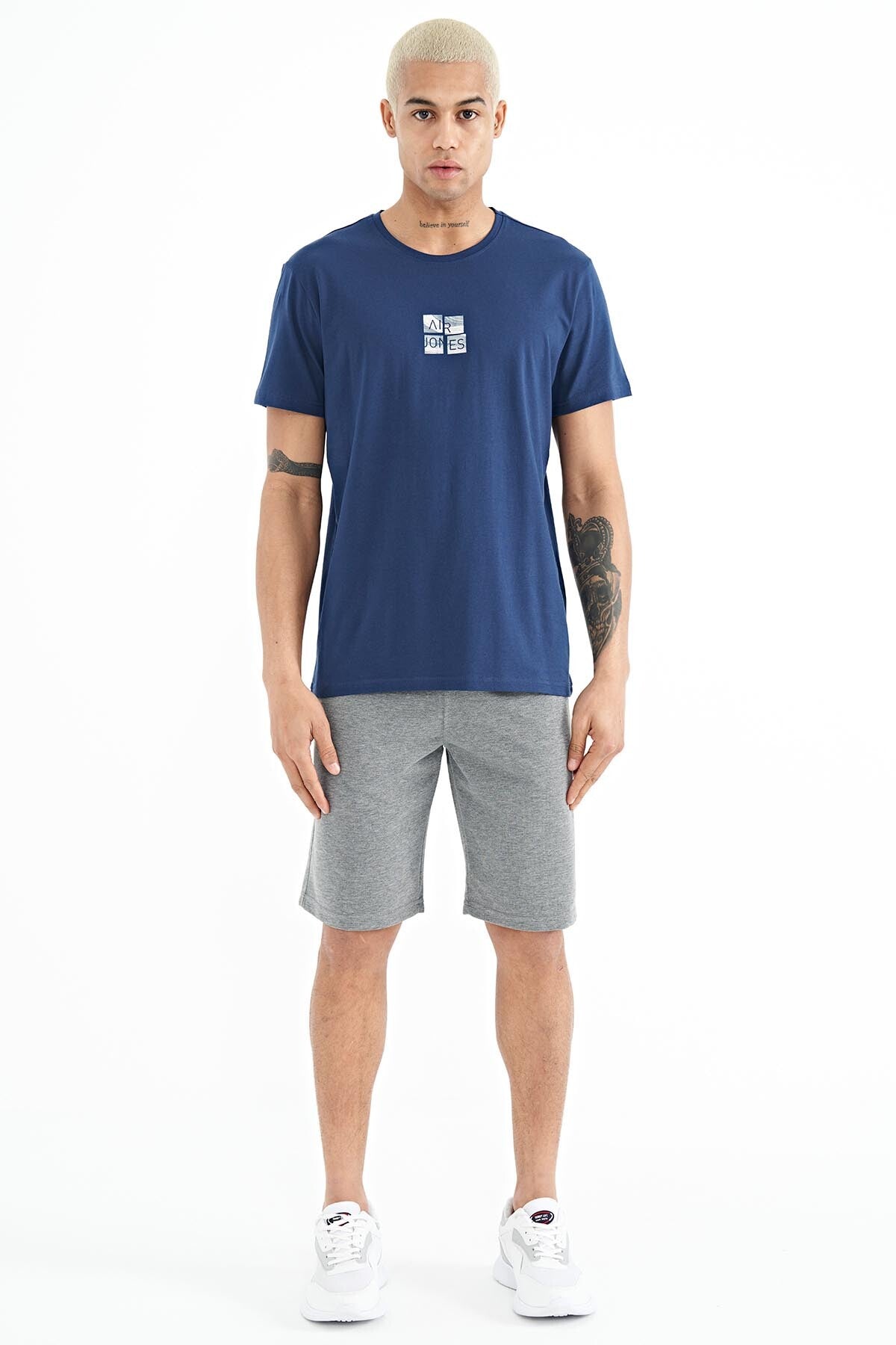 <tc>T-shirt pour homme avec imprimé Miles - 88222</tc>