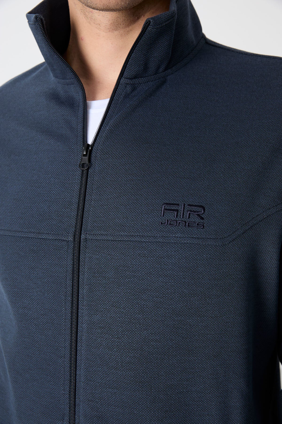 hugo gri melanj - siyah jogger erkek eşofman takim - 85198 - Justyol