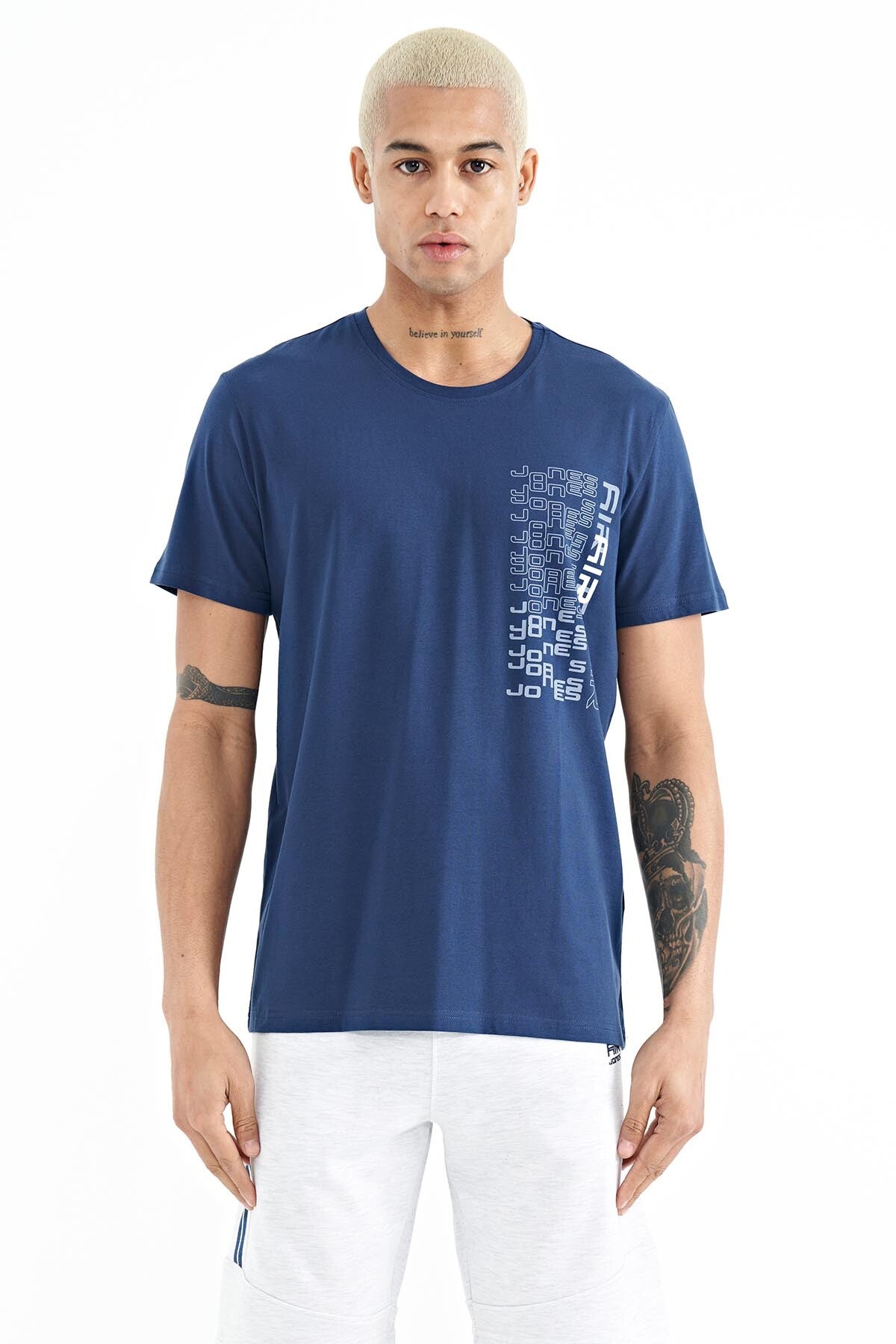 <tc>T-shirt pour homme à coupe standard "alan" - 88208</tc>