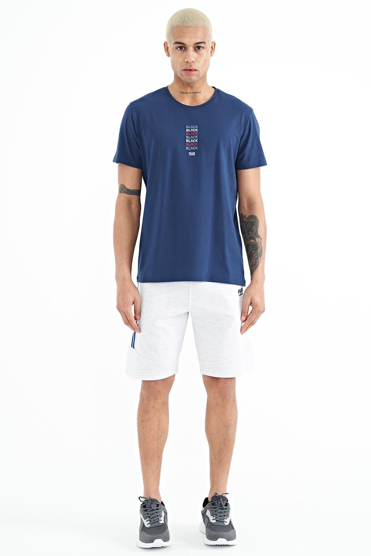 <tc>T-shirt pour homme avec inscription Tylo - 88227</tc>