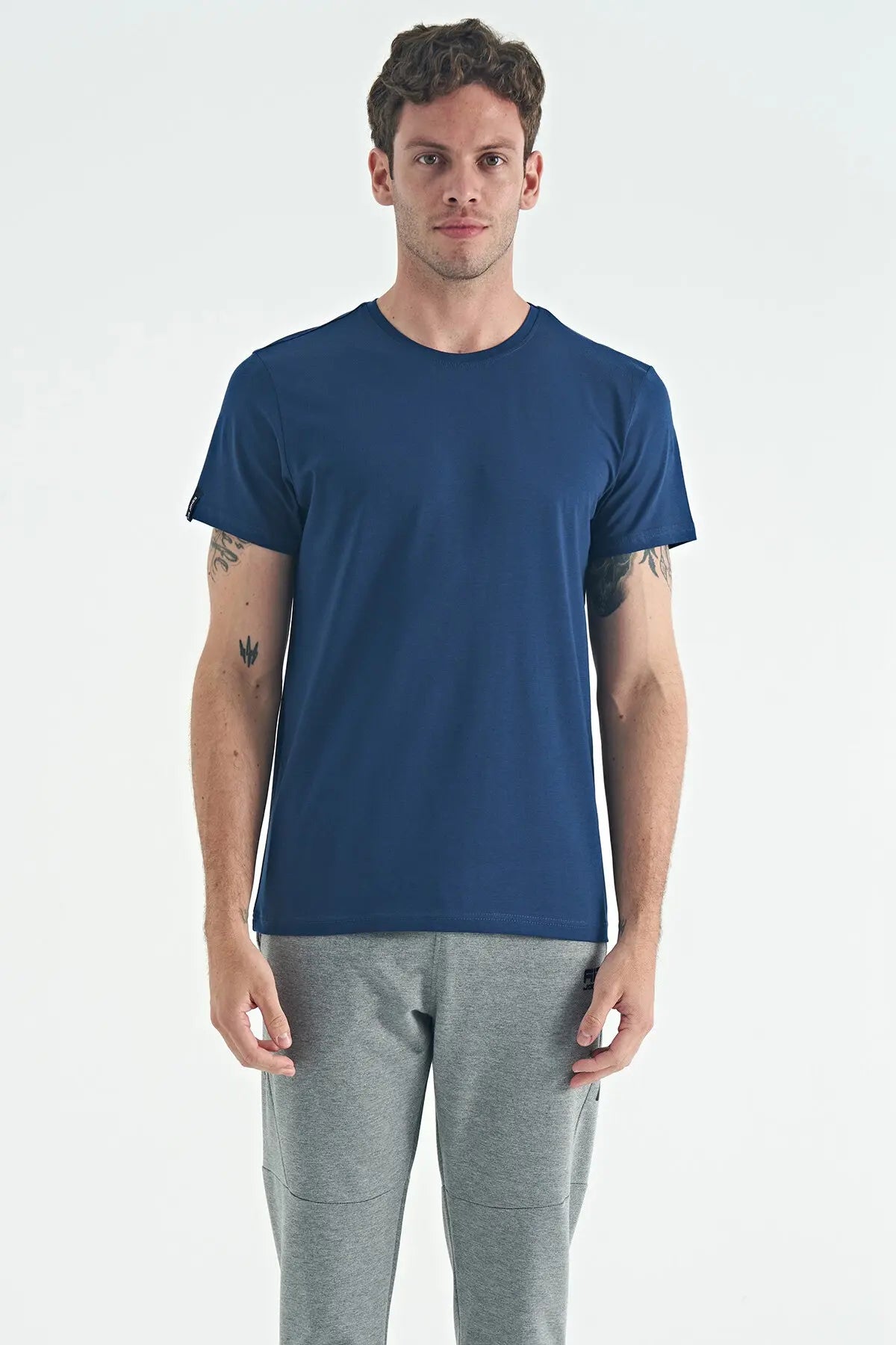 calvinbasic erkek t-shirt - 88245 - Justyol