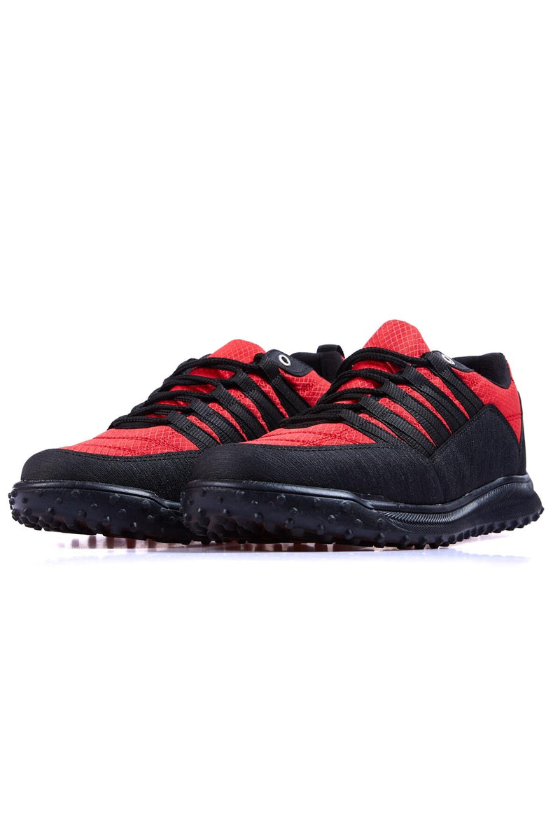 Baskets Sportives à Lacets pour Homme - Détails en Cuir Synthétique et Filet