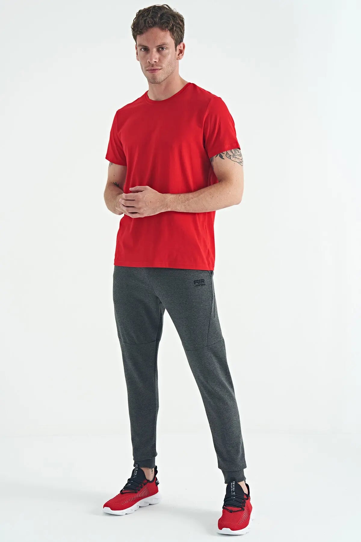 calvinbasic erkek t-shirt - 88245 - Justyol