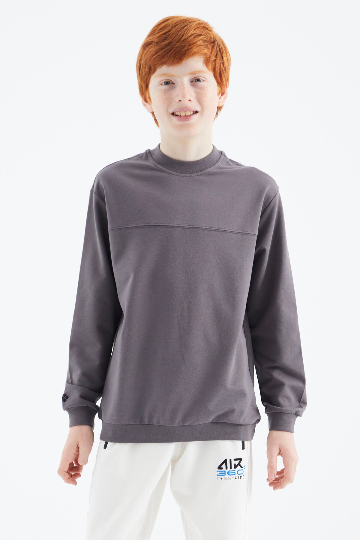 basic sweatshirt pour garçon - 11173