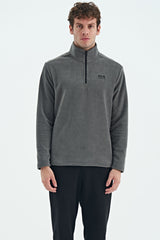 riverdik yaka erkek polar sweatshirt - 88310