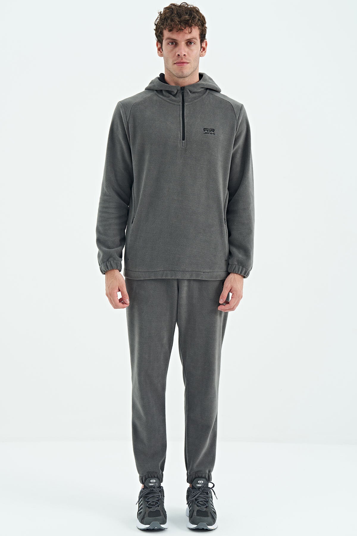 <tc>Ensemble de survêtement homme Hektor à capuche en polaire - 85227</tc>