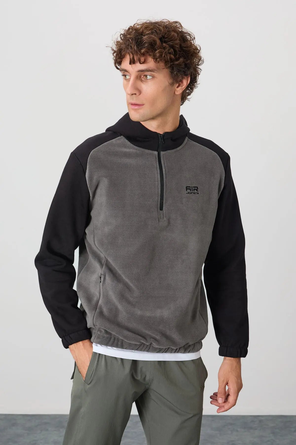 rubystandart kalip polar erkek sweatshirt - 88300 - Justyol