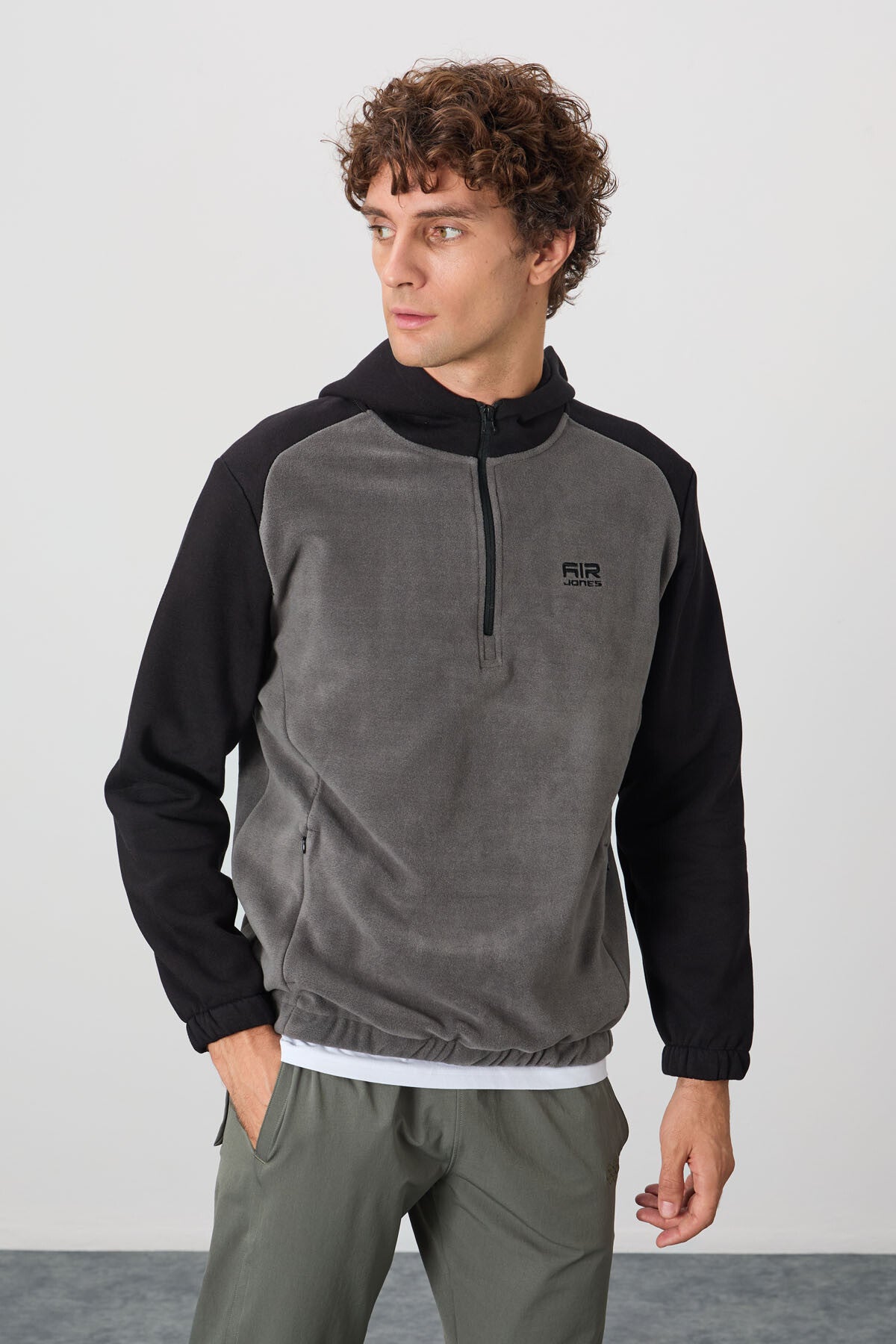 rubystandart kalip polar erkek sweatshirt - 88300 - Justyol