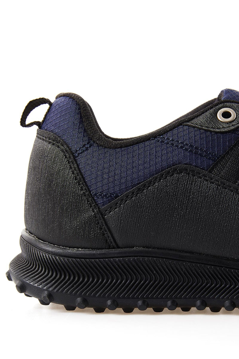 Baskets Sportives à Lacets pour Homme - Détails en Cuir Synthétique et Filet