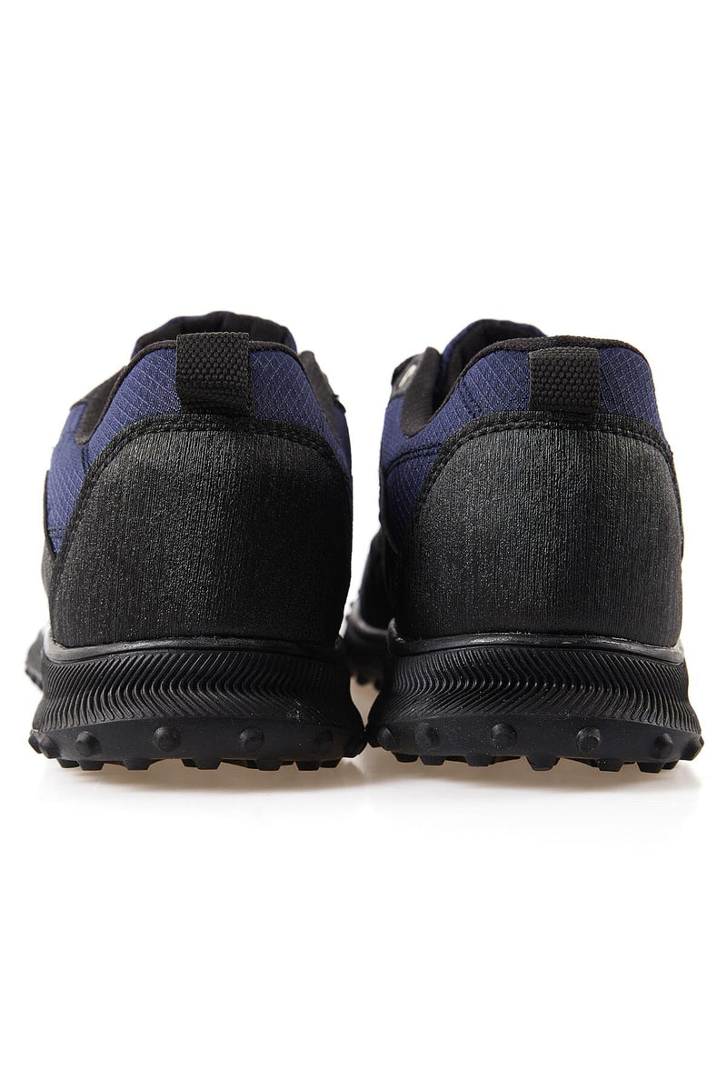 Baskets Sportives à Lacets pour Homme - Détails en Cuir Synthétique et Filet