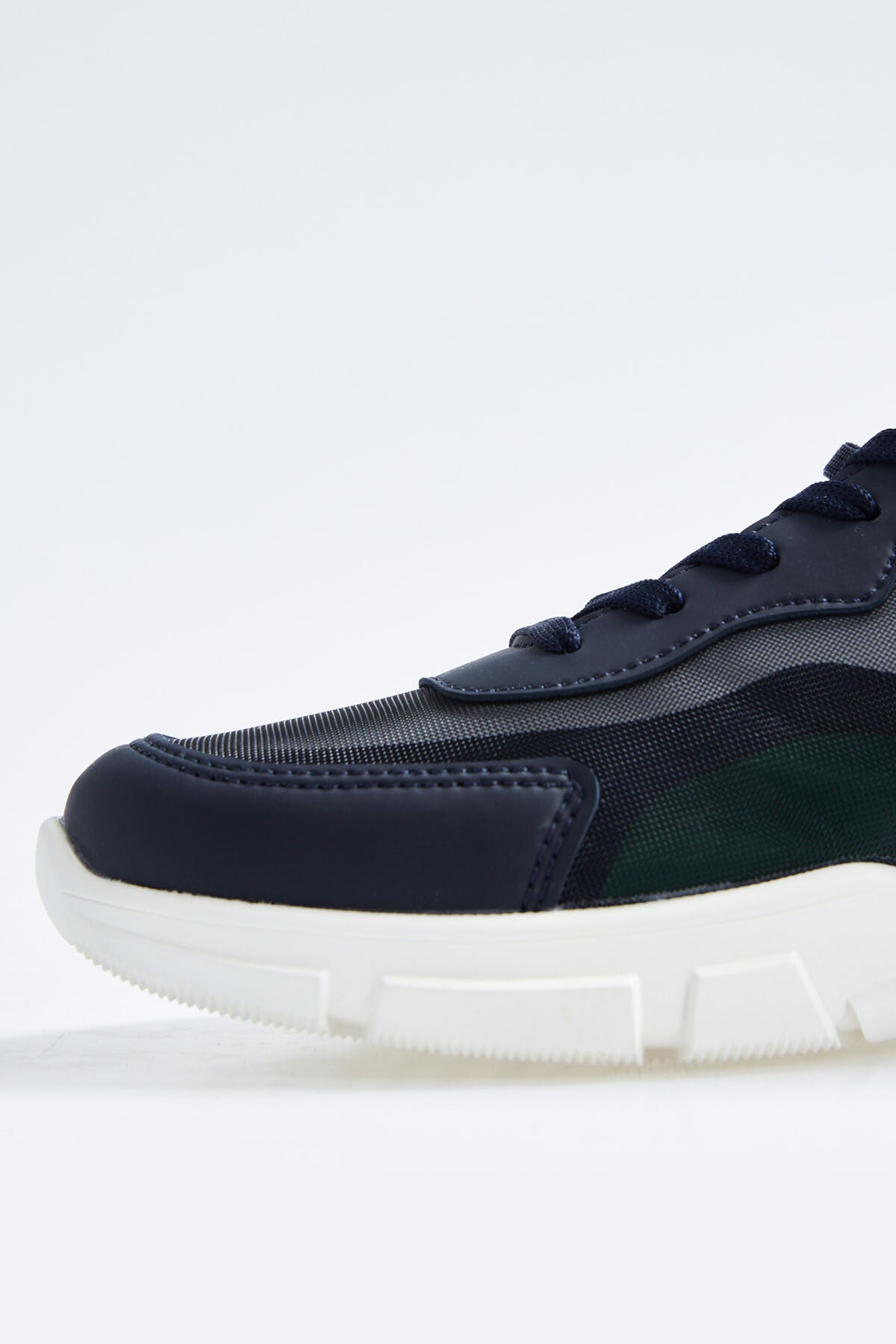 bağcikli yüksek taban suni deri detayli erkek spor ayakkabi - 89117 - Justyol