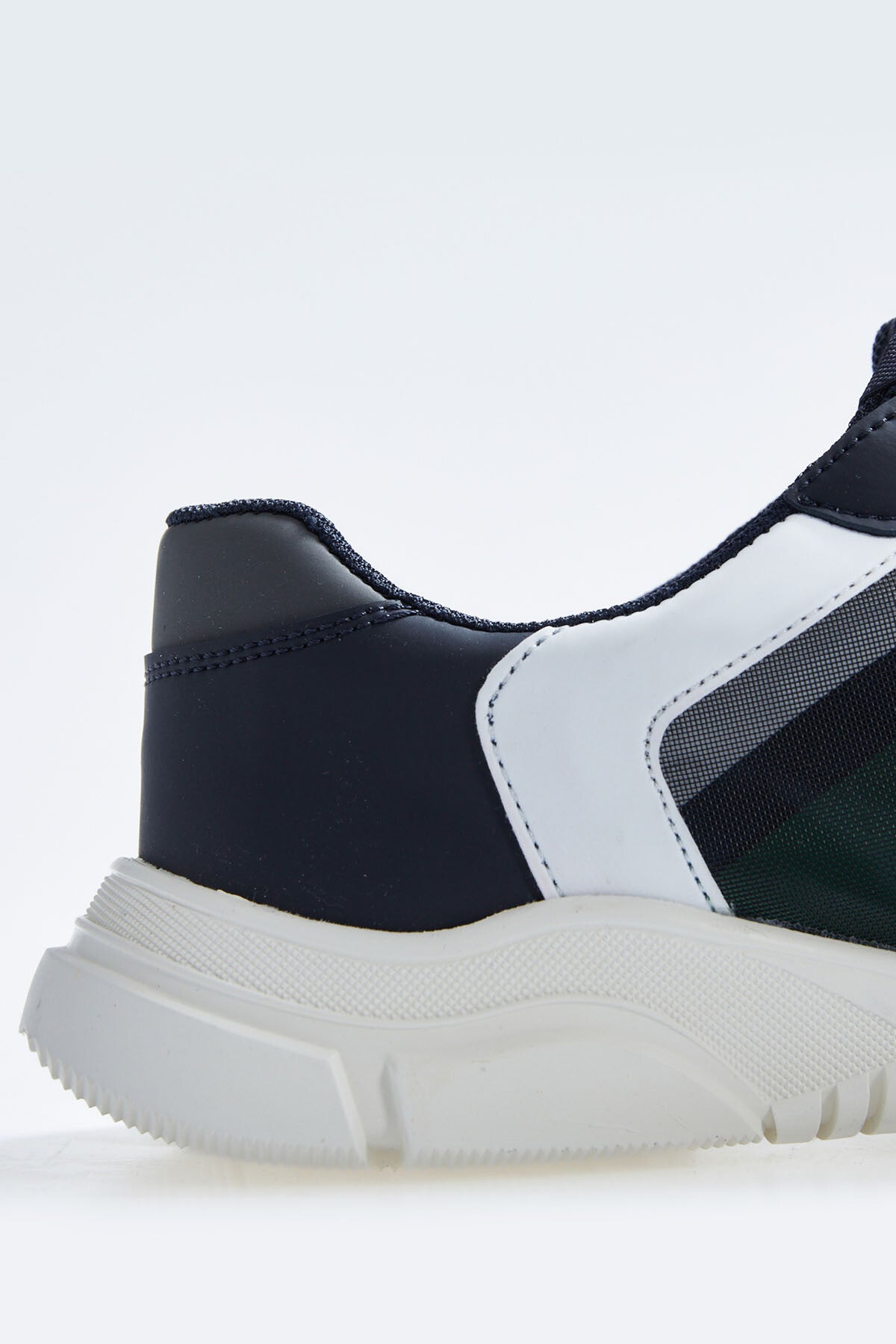 bağcikli yüksek taban suni deri detayli erkek spor ayakkabi - 89117 - Justyol