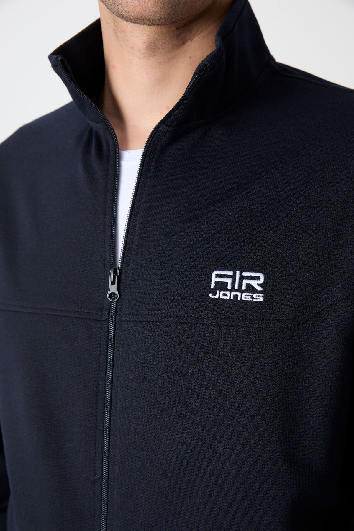 hugo gri melanj - siyah jogger erkek eşofman takim - 85198 - Justyol