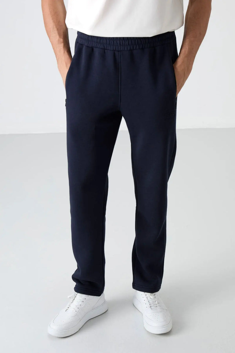 Pantalon Jogging Homme Carlo Şardonlu – Coupe Confort avec Poche Zippée
