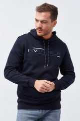 kanguru cep standart kalip kapüşonlu erkek sweatshirt - 87883