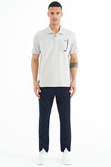 <tc>Pantalon de survêtement homme avec logo brodé, poches latérales, coupe standard - 84967</tc>