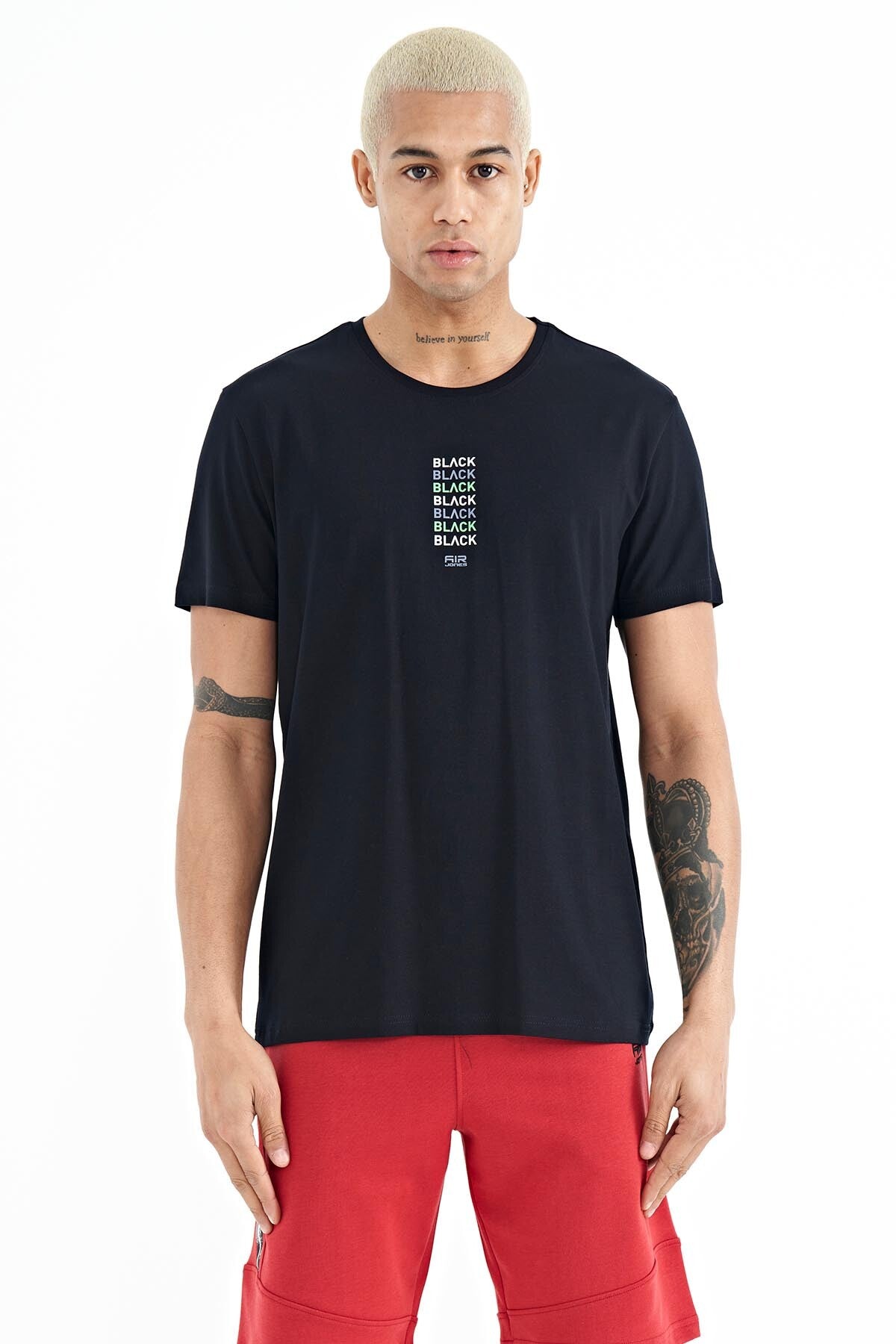 <tc>T-shirt pour homme avec inscription Tylo - 88227</tc>