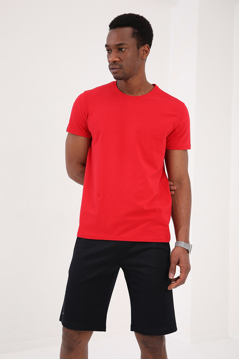 <tc>Short pour homme à la coupe standard, avec une poche à fermeture éclair et lacets - 81202</tc>