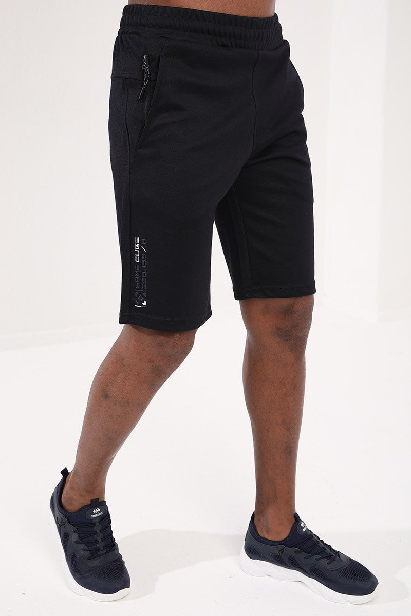 <tc>Short pour homme à la coupe standard, avec une poche à fermeture éclair et lacets - 81202</tc>