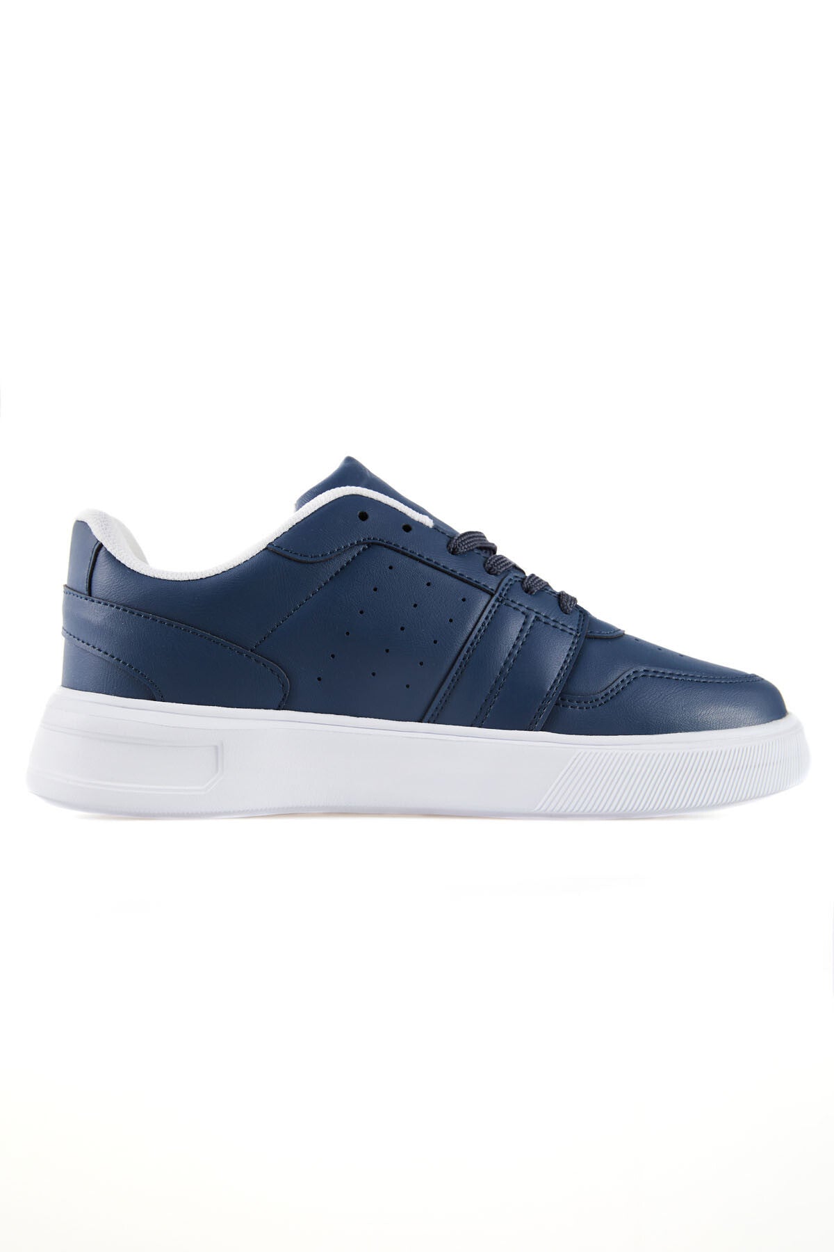 <tc>Baskets homme en simili cuir à semelle haute - 89124</tc>