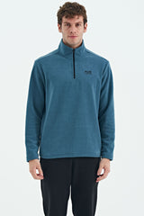 riverdik yaka erkek polar sweatshirt - 88310