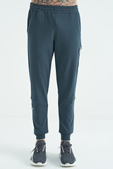 <tc>Pantalon de survêtement jogger homme avec broderie latérale, coupe standard - 84960</tc>