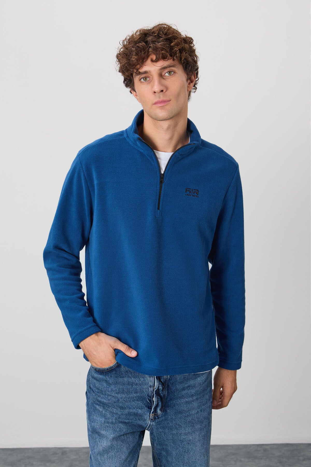 <tc>Sweatshirt en polaire pour homme à col montant - 88310</tc>