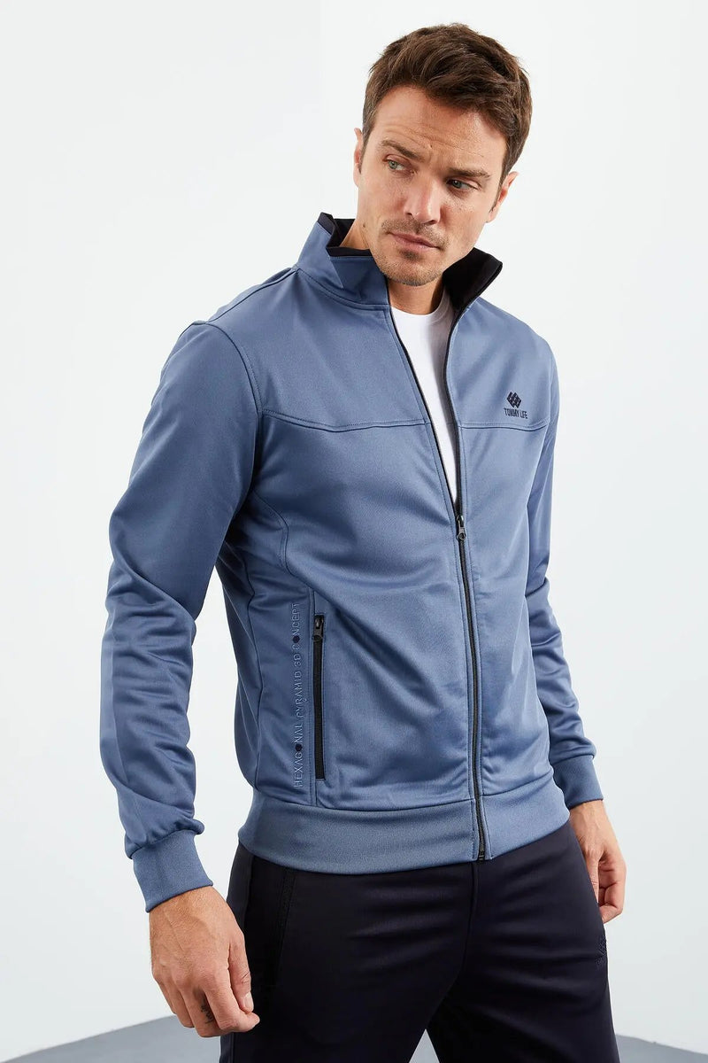 Ensemble de Survêtement Homme Col Montant Zippé – Coupe Standard - 85162