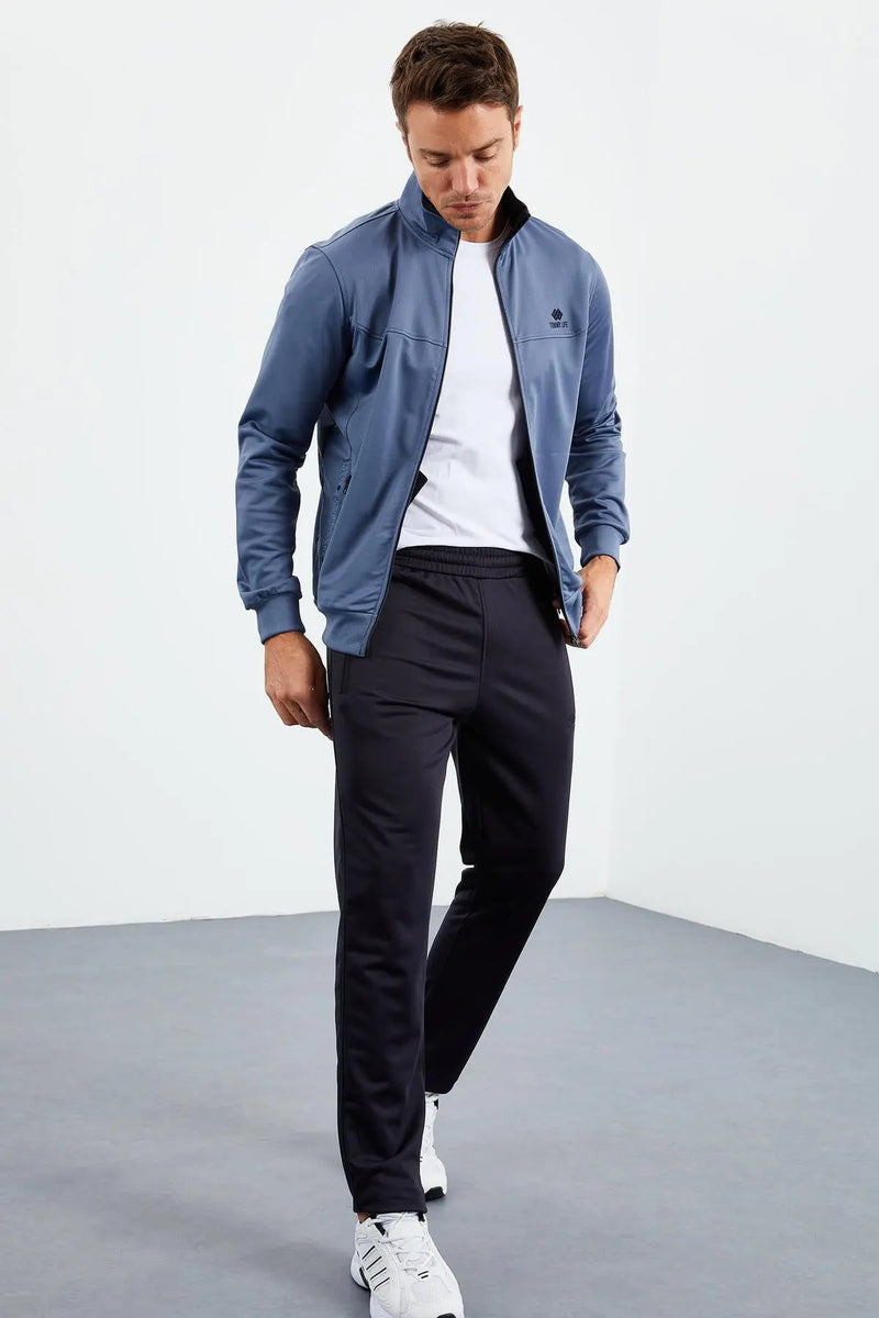Ensemble de Survêtement Homme Col Montant Zippé – Coupe Standard - 85162