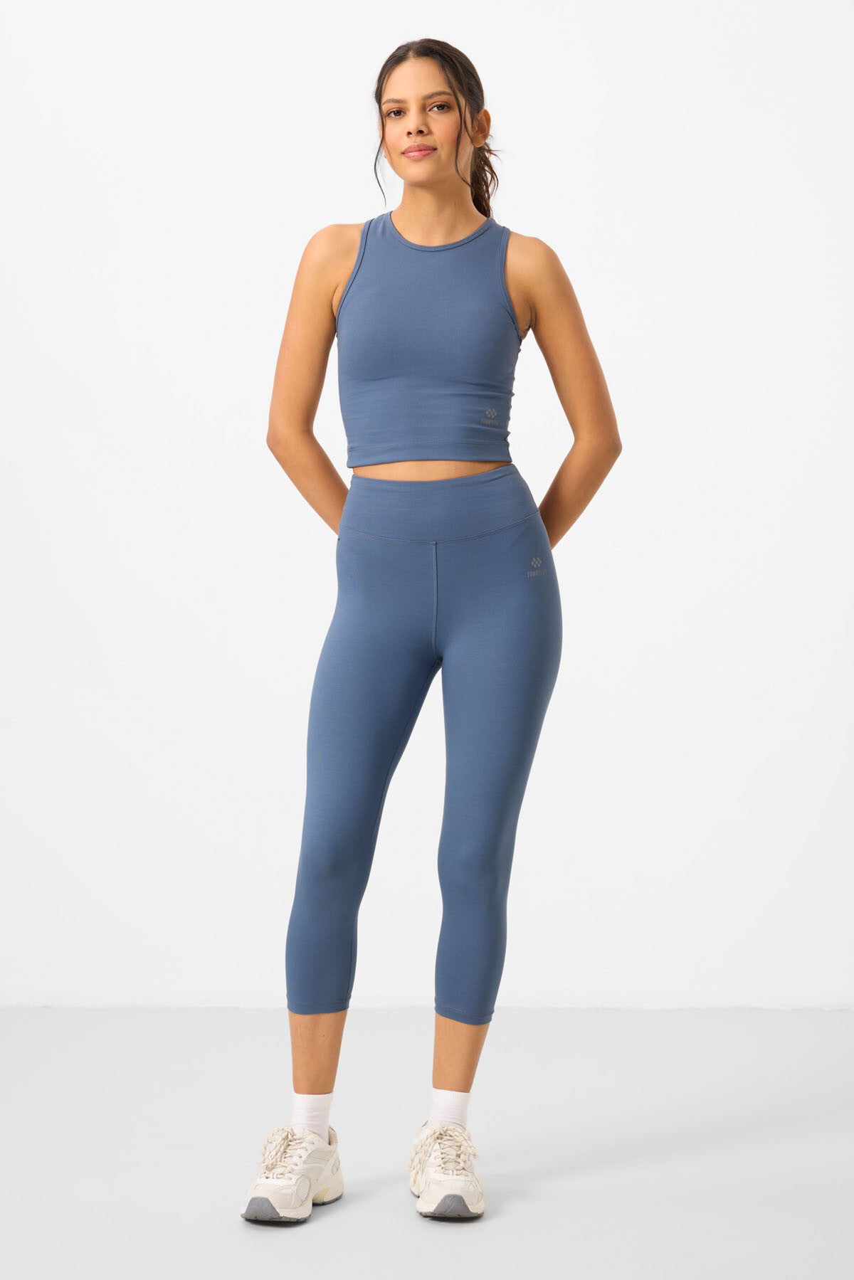 Ensemble Sport Femme 2 Pièces – Crop Top & Legging - 95284