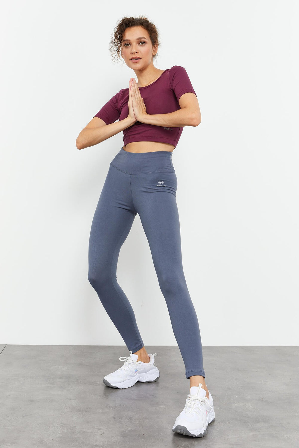 Legging Femme Taille Haute Gainant Slim Fit - 94011