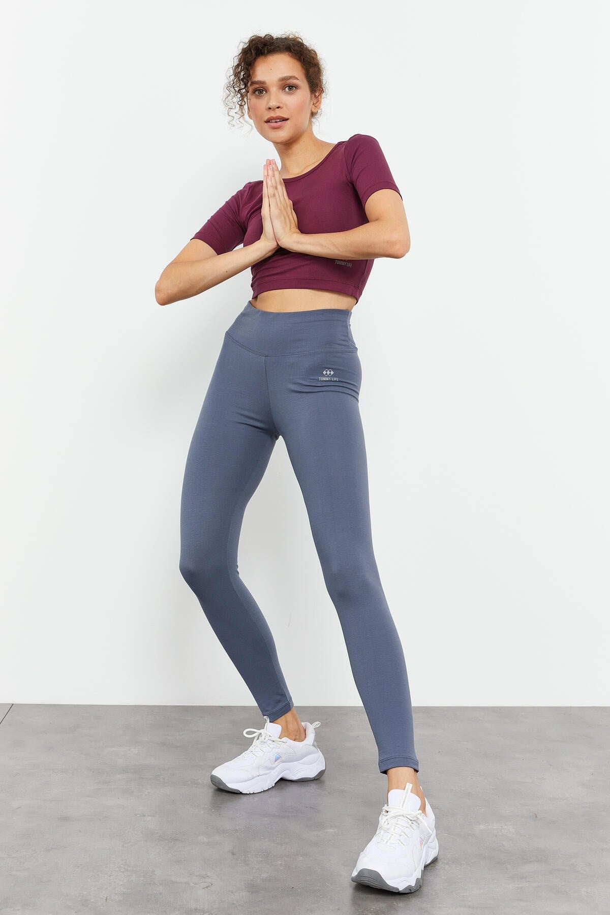 Legging Femme Taille Haute Gainant Slim Fit - 94011