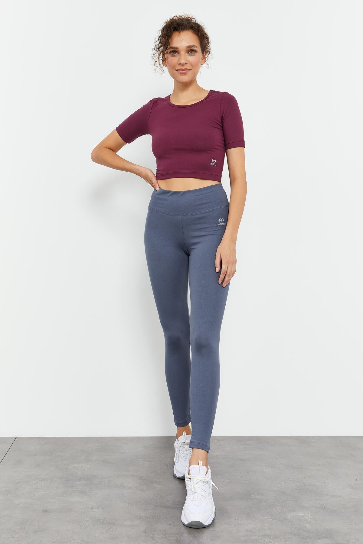 Legging Femme Taille Haute Gainant Slim Fit - 94011