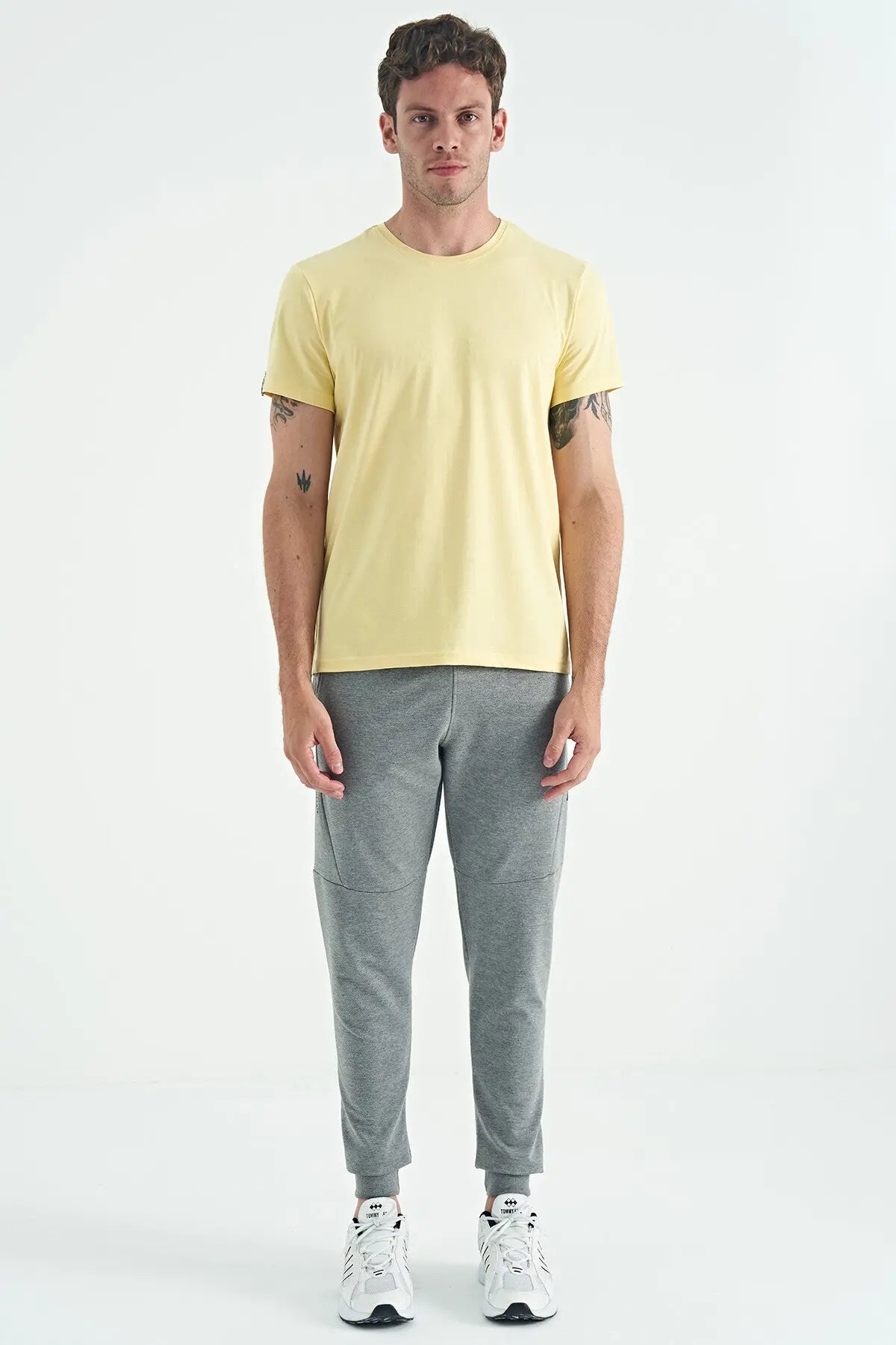 calvinbasic erkek t-shirt - 88245 - Justyol