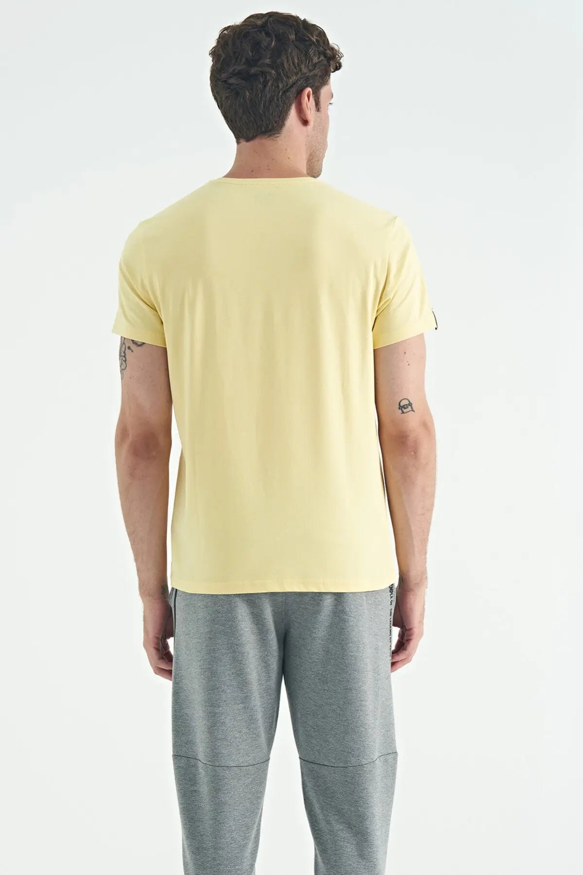 calvinbasic erkek t-shirt - 88245 - Justyol