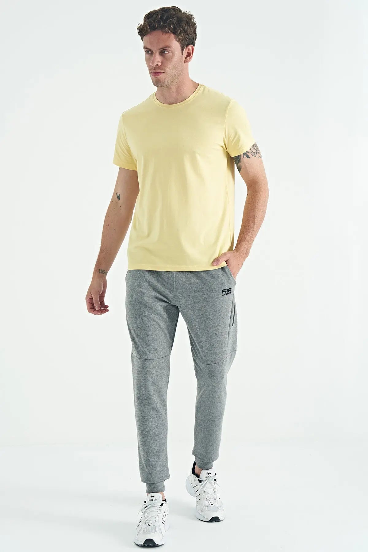 calvinbasic erkek t-shirt - 88245 - Justyol