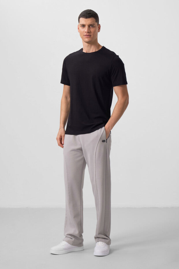 T-shirt homme basic à manches courtes – coupe standard et col rond - 87911