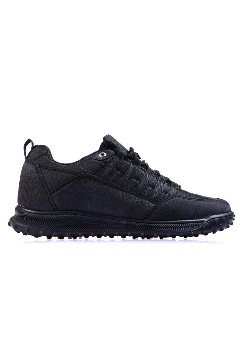 Baskets Sportives à Lacets pour Homme - Détails en Cuir Synthétique et Filet