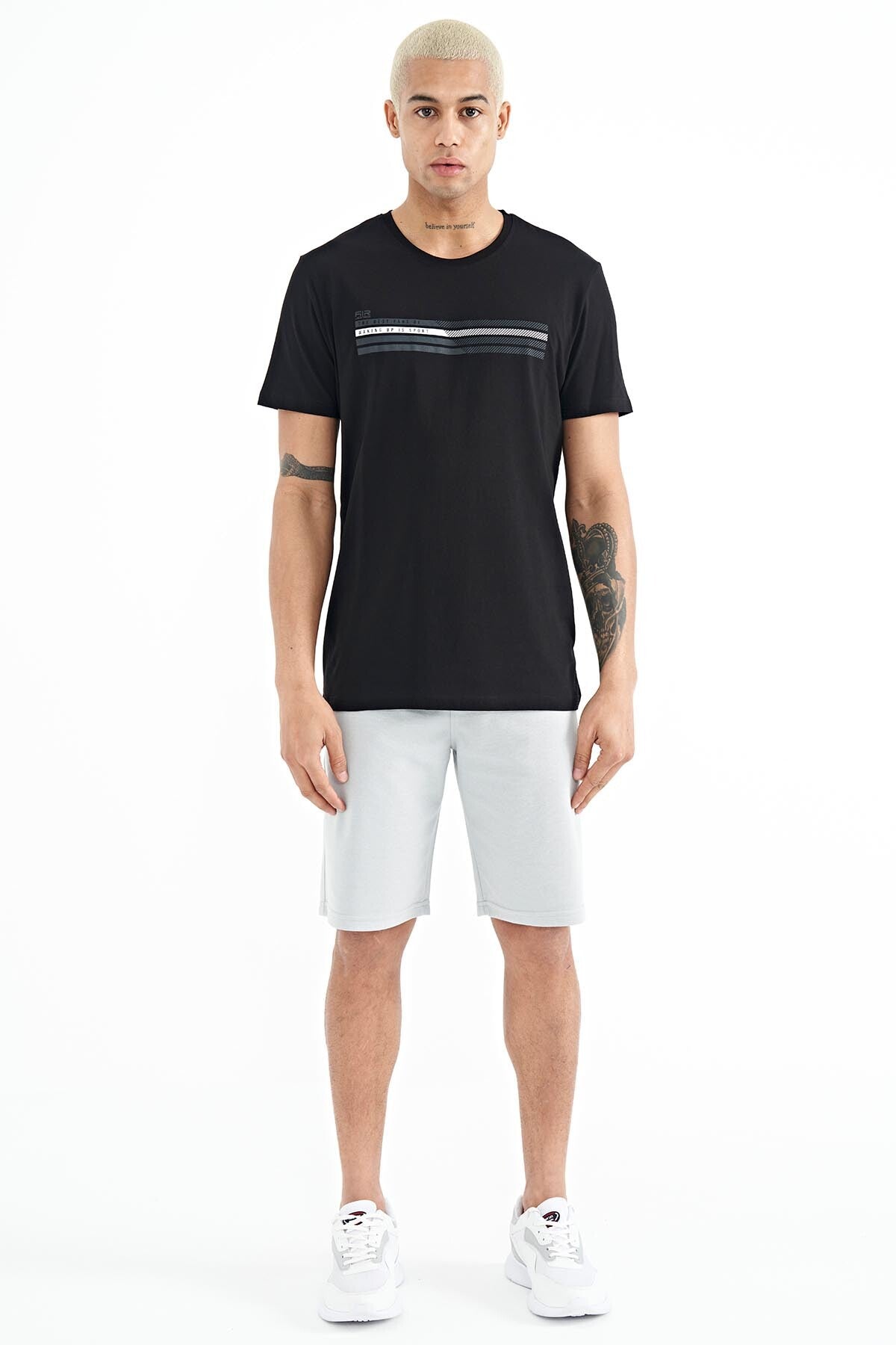 <tc>T-shirt homme à col Stewo - 88229</tc>