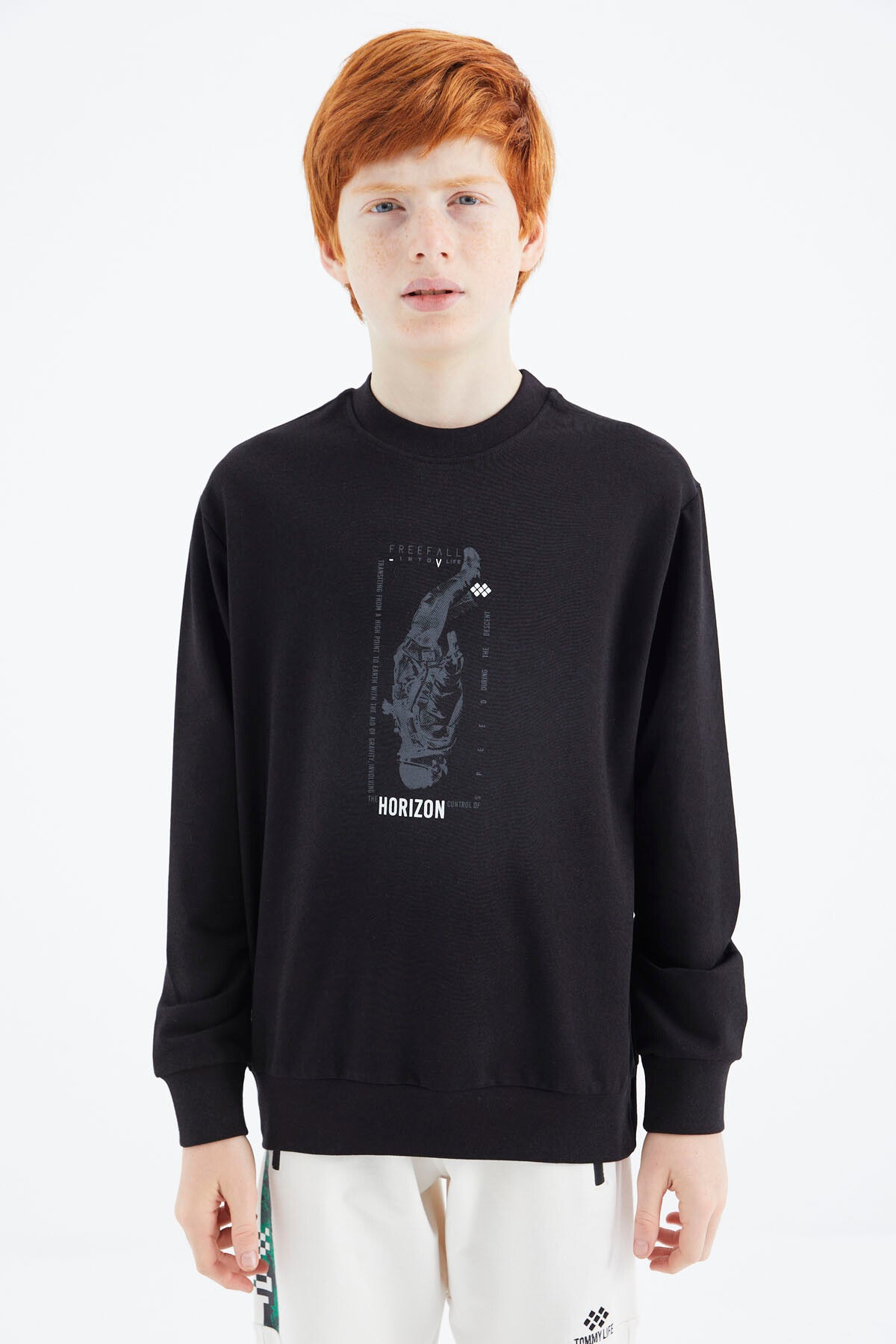 <tc>Sweatshirt garçon avec imprimé - 11174</tc>