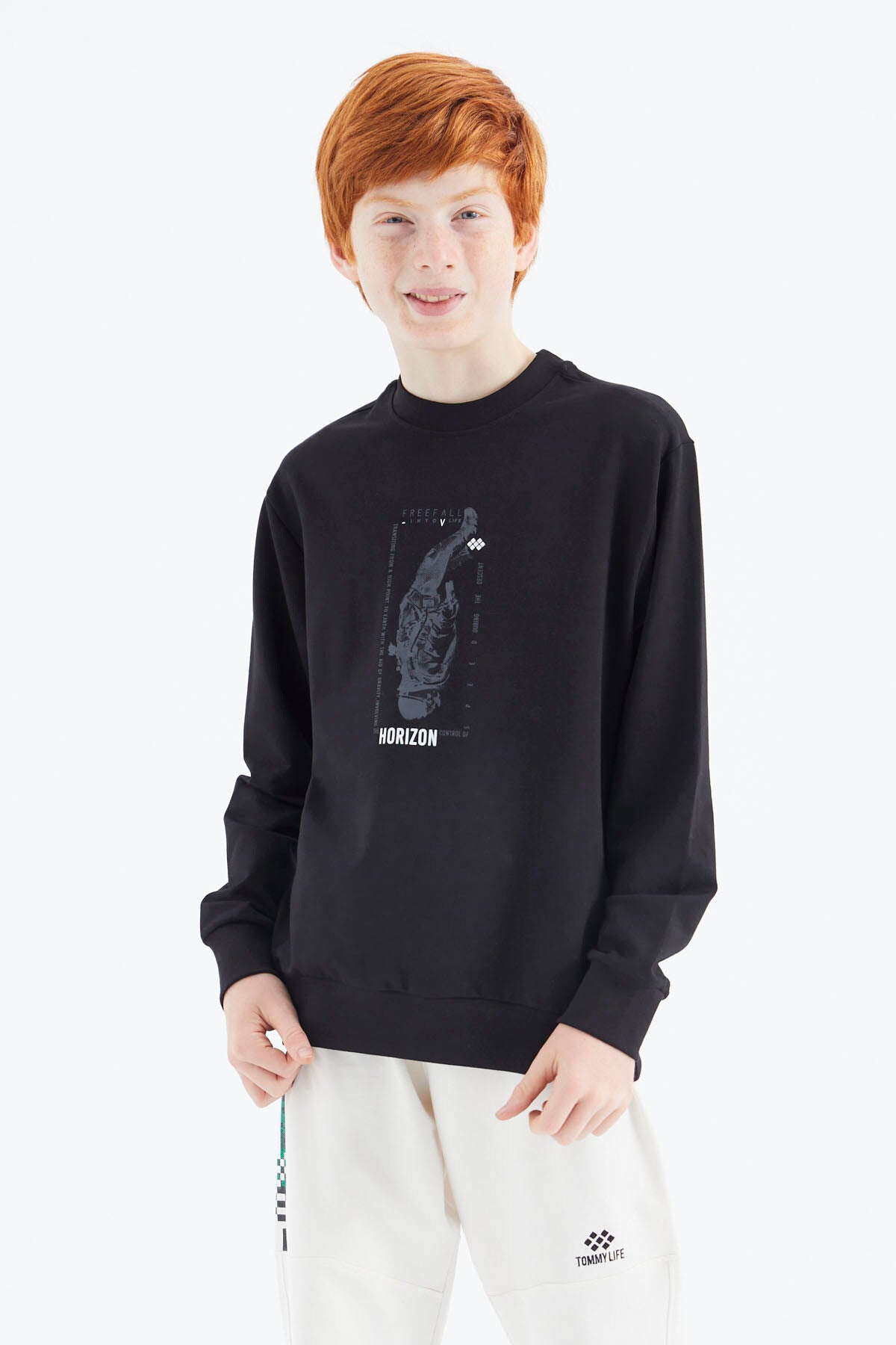 <tc>Sweatshirt garçon avec imprimé - 11174</tc>