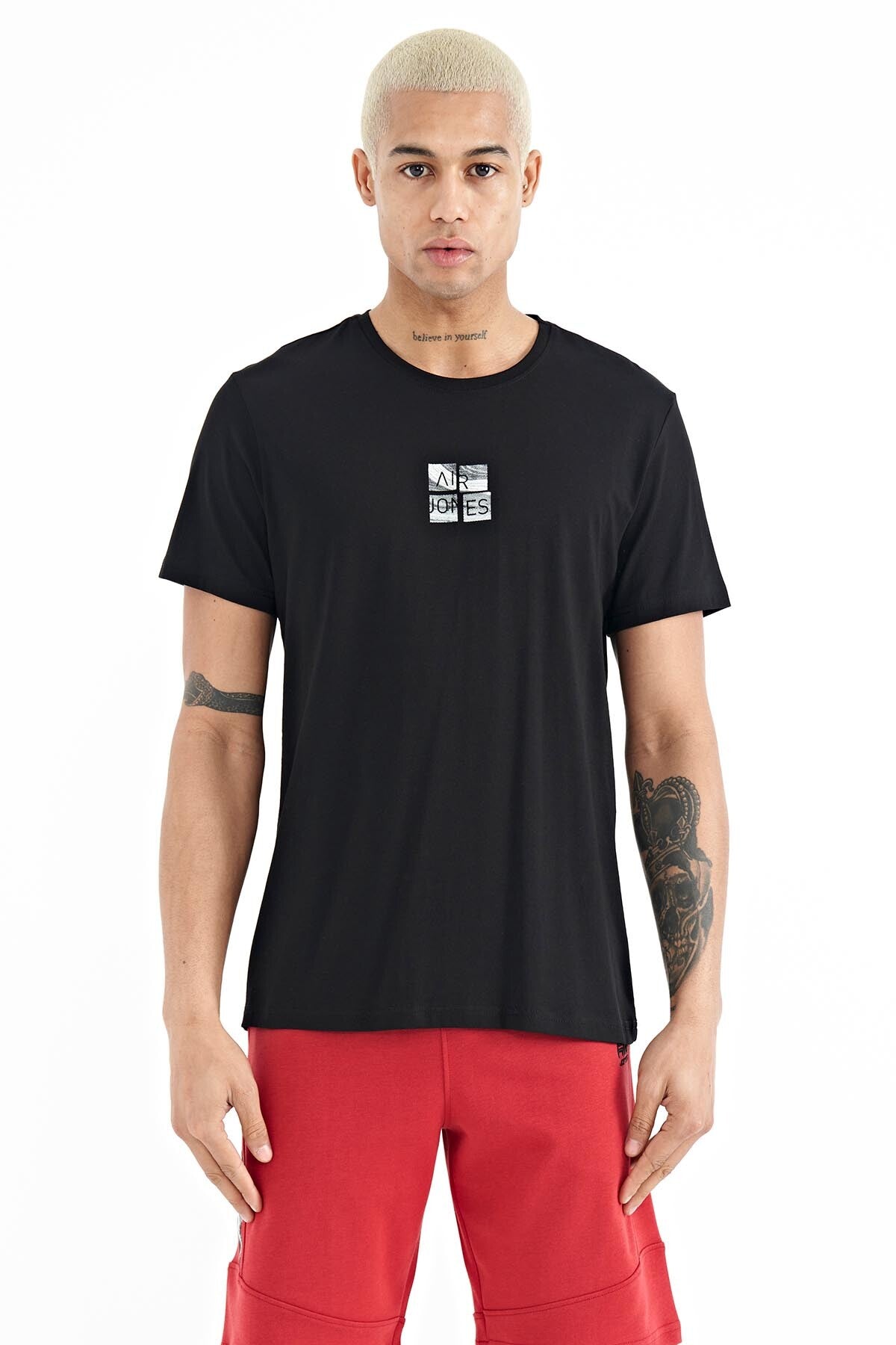 <tc>T-shirt pour homme avec imprimé Miles - 88222</tc>