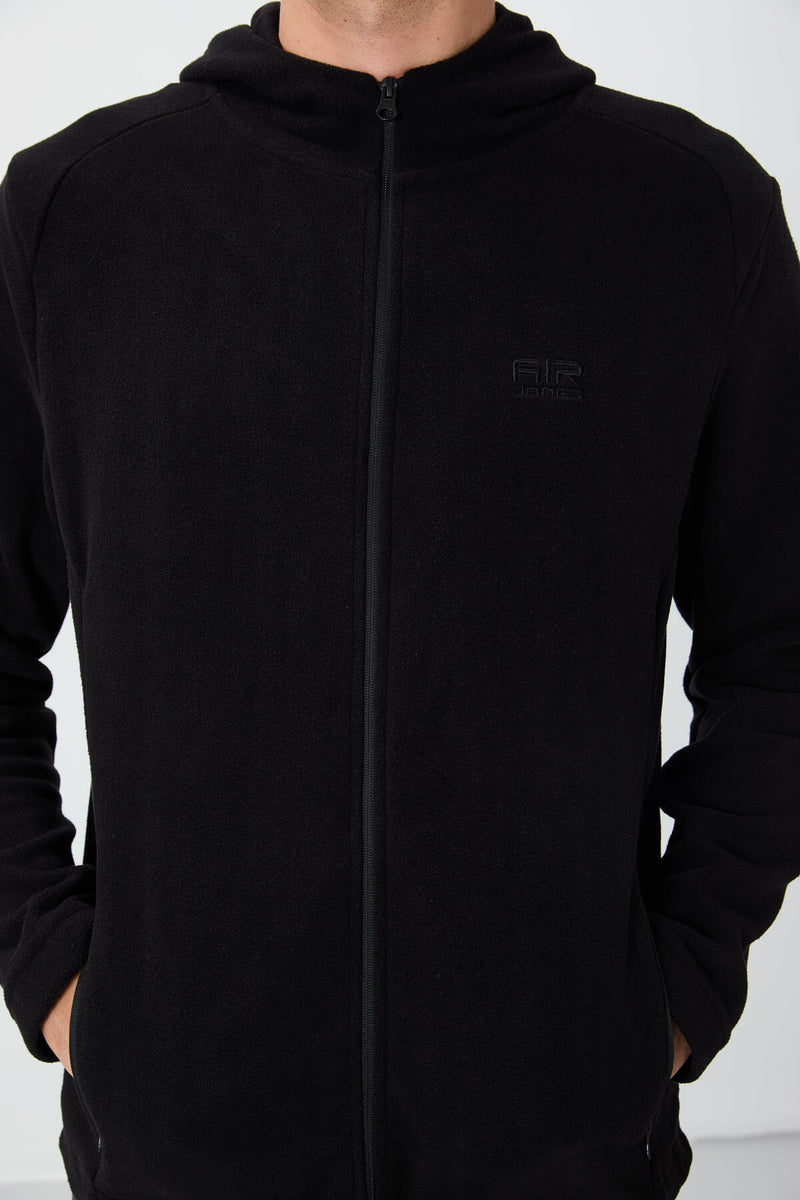 <tc>سويت شيرت رجالي رياضي مريح - مزود بسحاب وغطاء للرأس - 88313</tc>