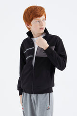 <tc>Sweatshirt pour garçon à col montant - 11183</tc>