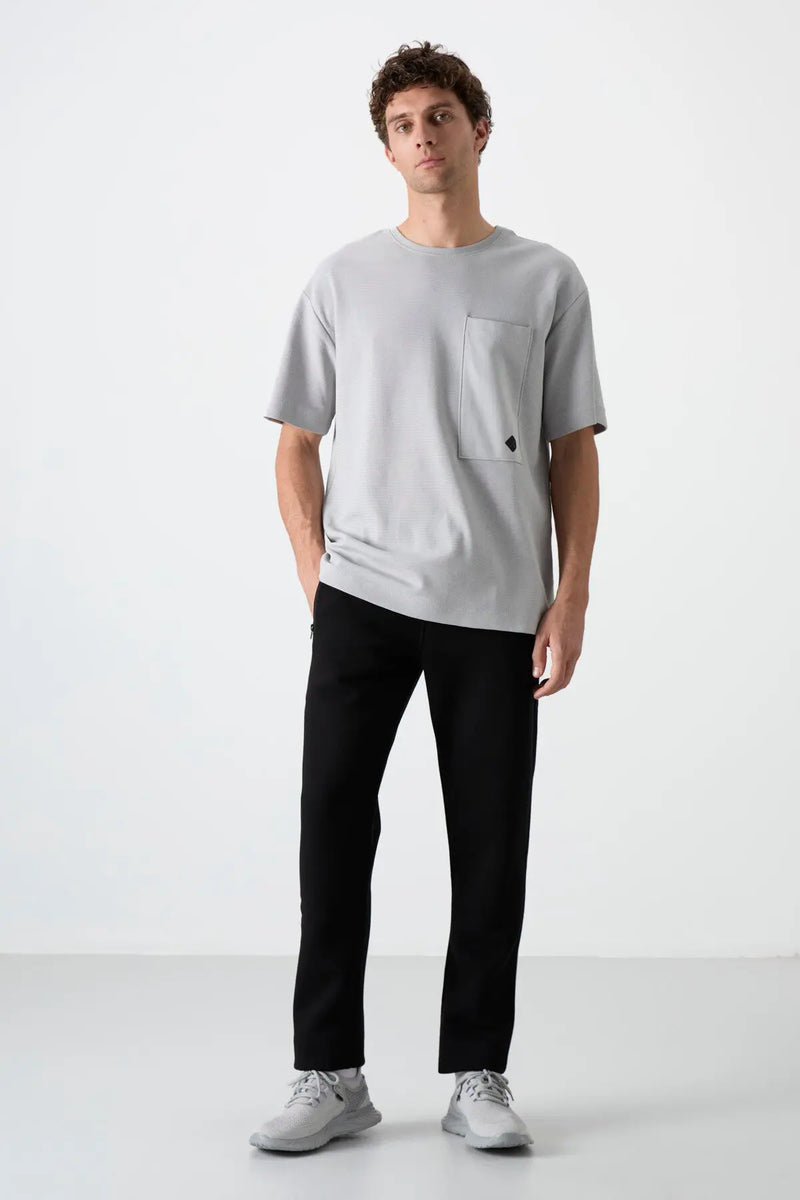 Pantalon Jogging Homme Carlo Şardonlu – Coupe Confort avec Poche Zippée