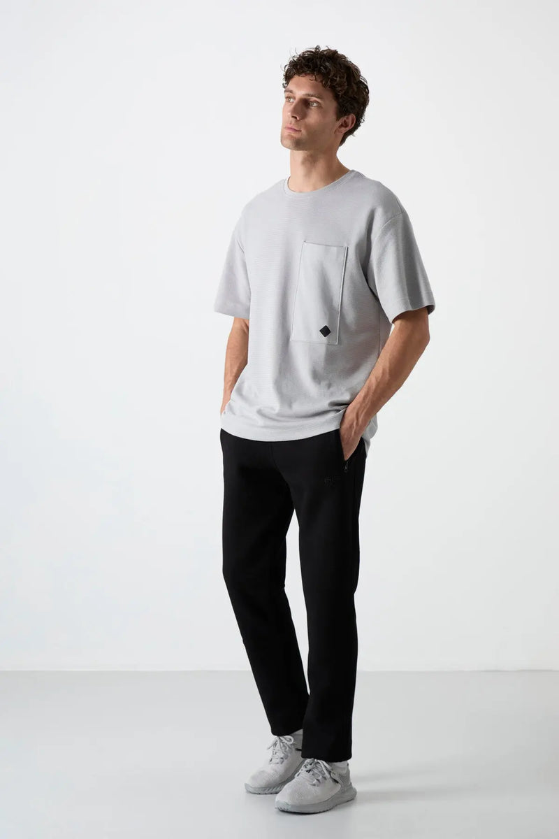 Pantalon Jogging Homme Carlo Şardonlu – Coupe Confort avec Poche Zippée
