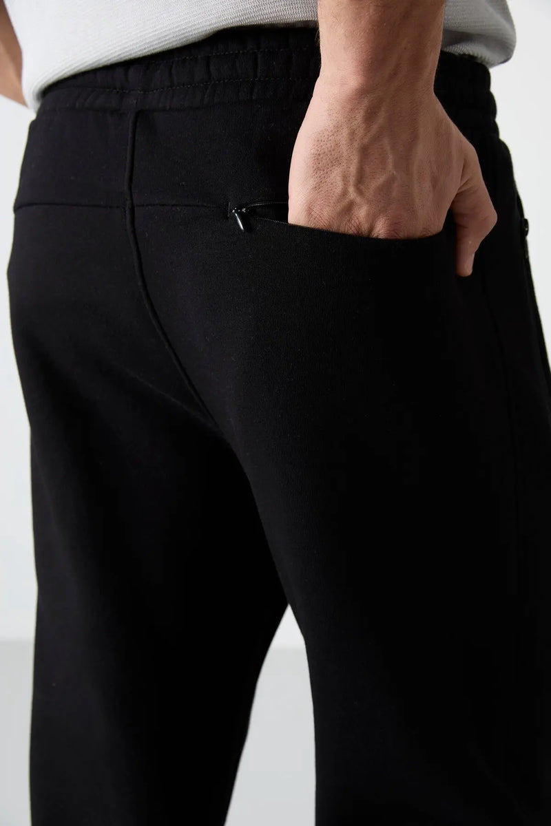 Pantalon Jogging Homme Carlo Şardonlu – Coupe Confort avec Poche Zippée