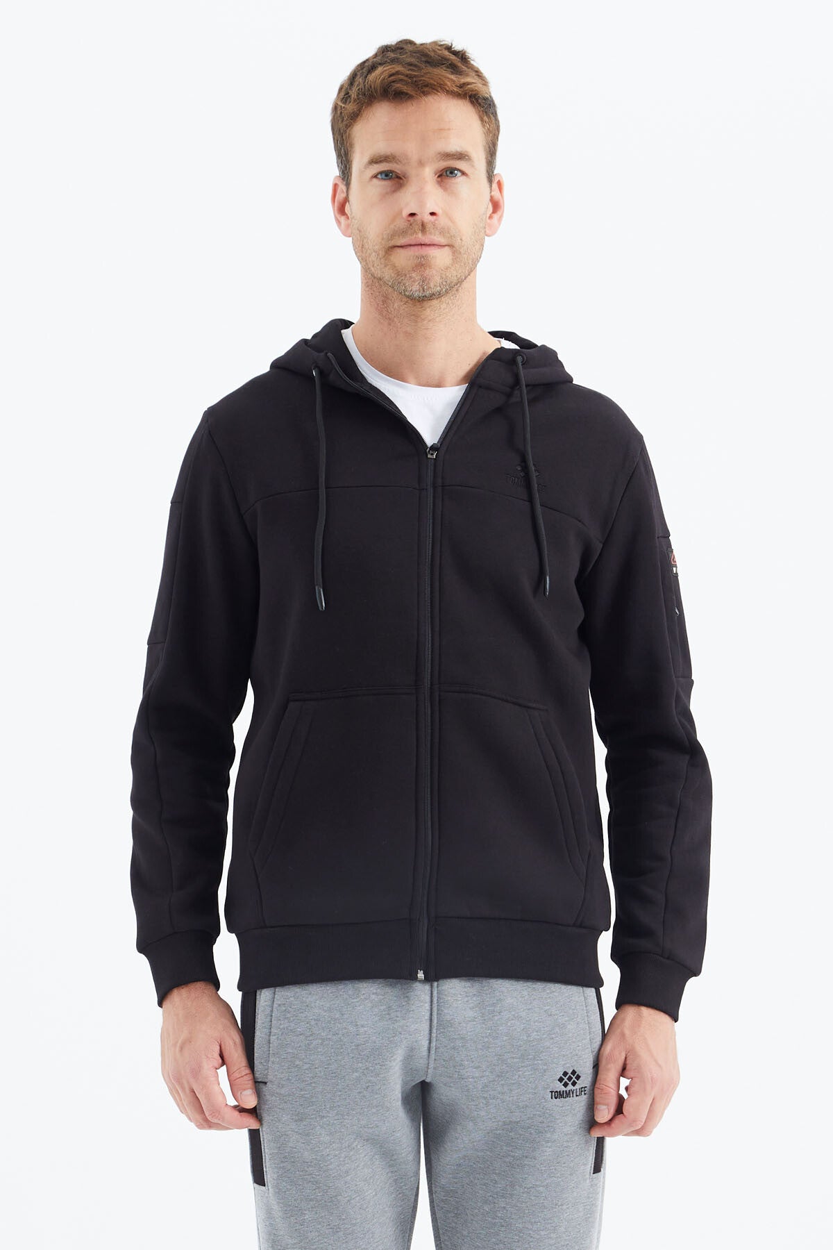 <tc>Sweatshirt homme avec fermeture éclair - 88303</tc>