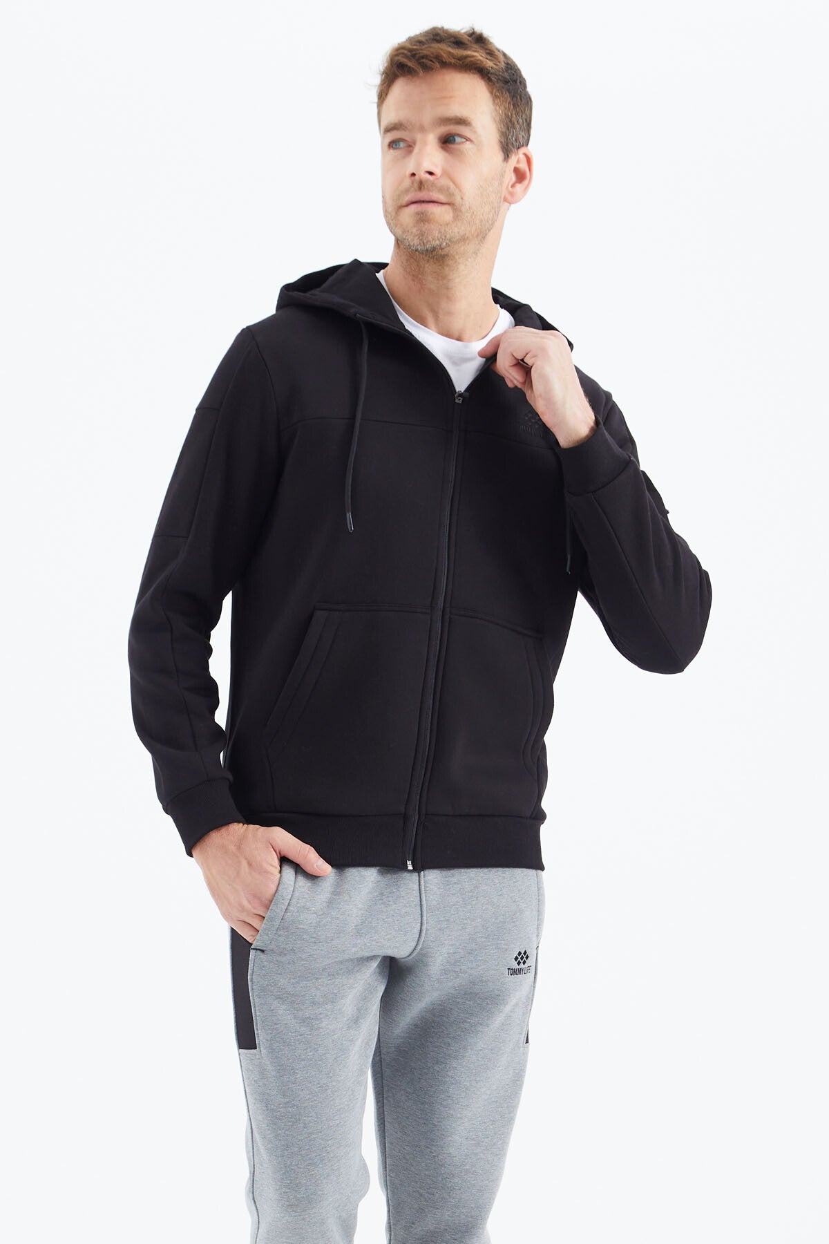 <tc>Sweatshirt homme avec fermeture éclair - 88303</tc>